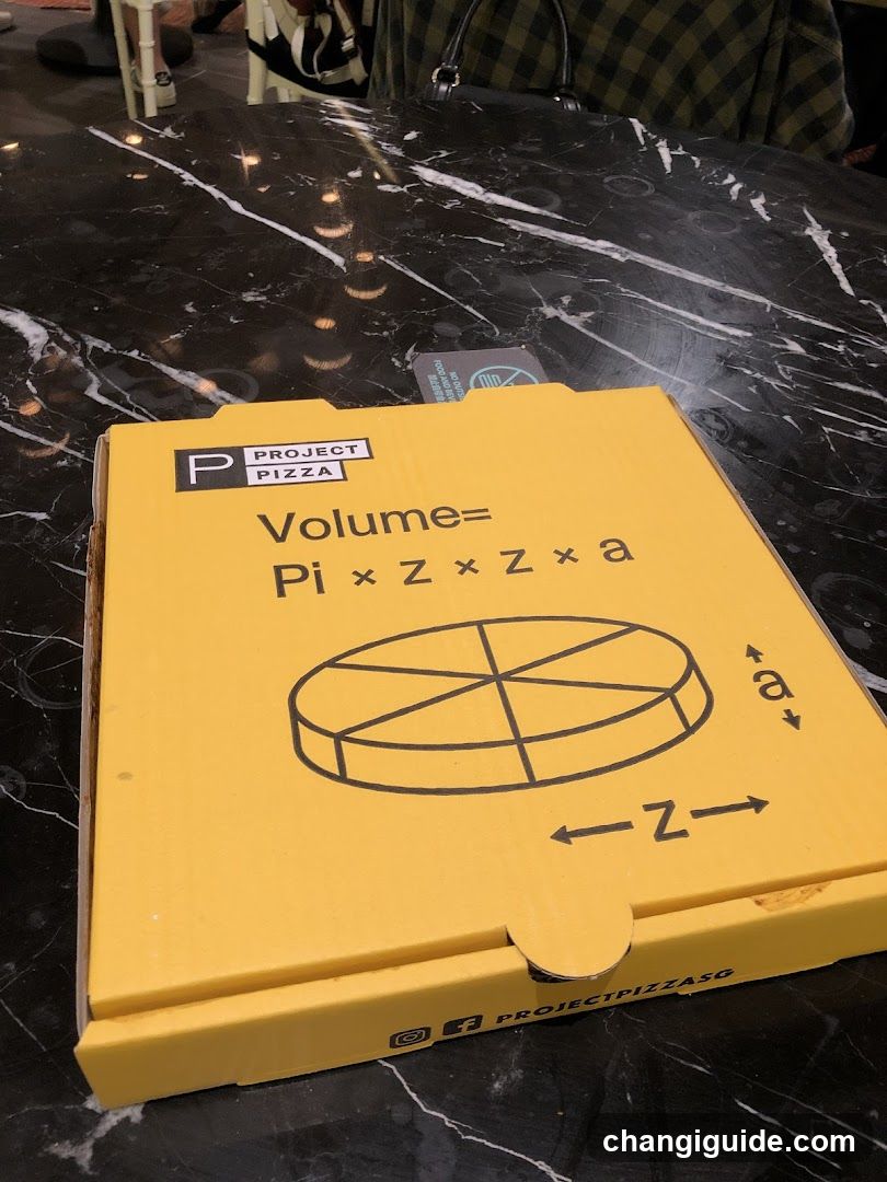 Pizza Box on Table