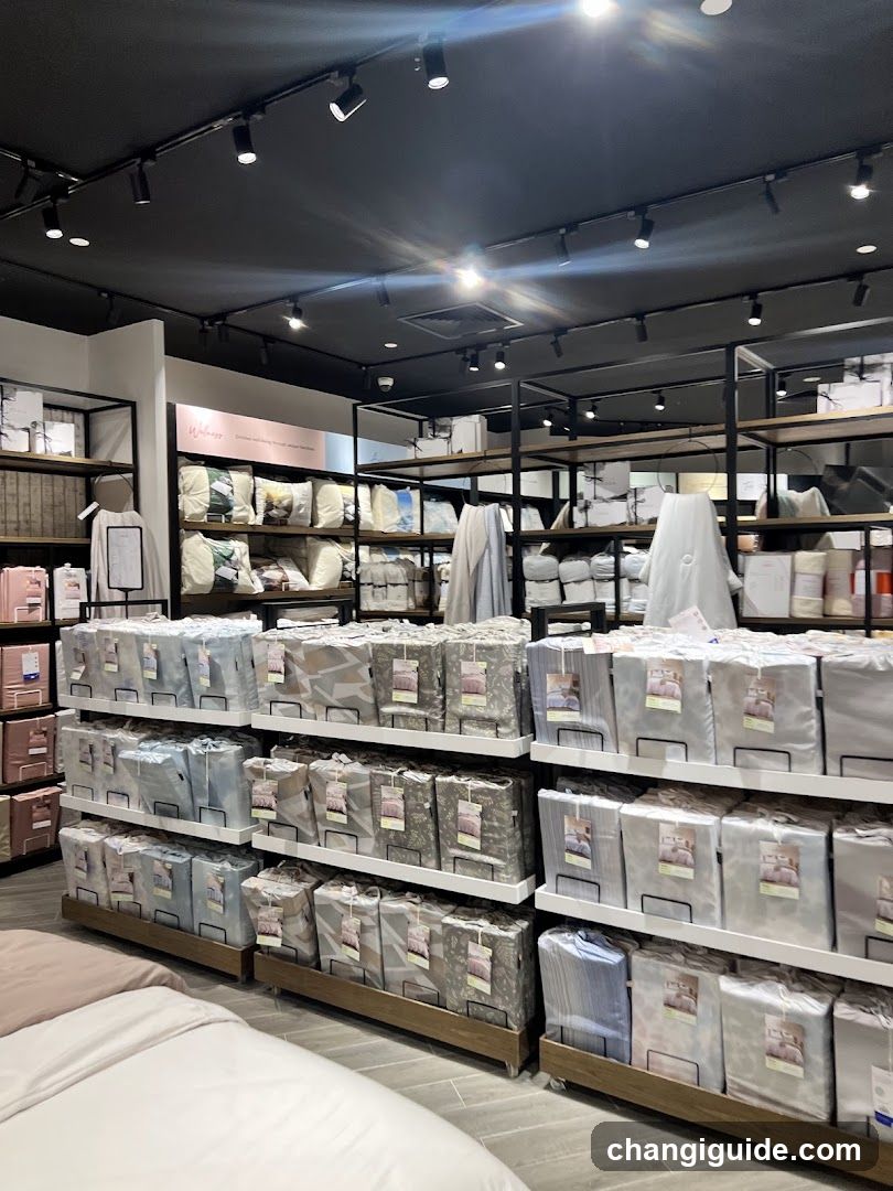 Bedding Store Interior