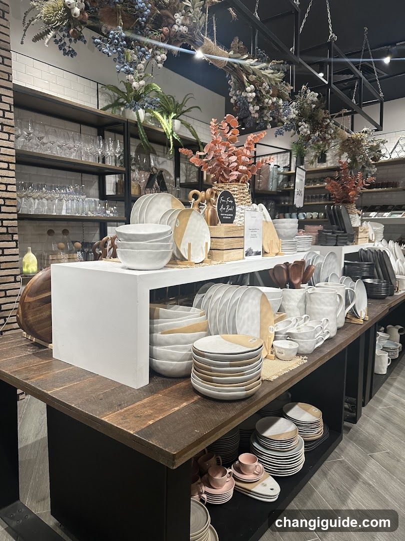 Home Goods Store Interior Display