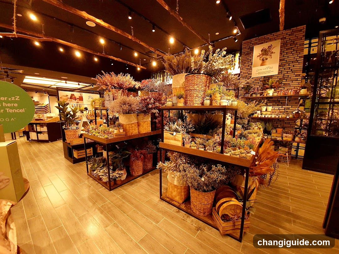 Flower Shop Interior Display