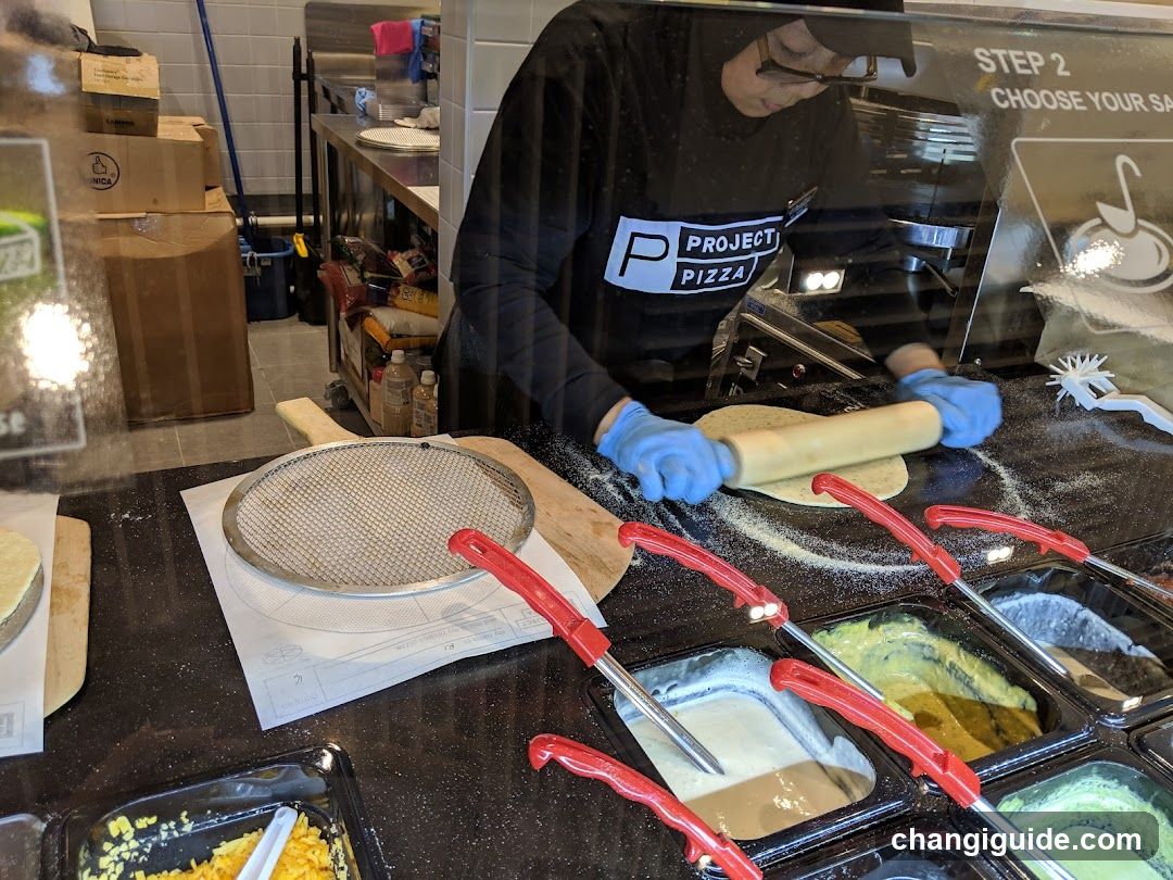 Pizza Making Station