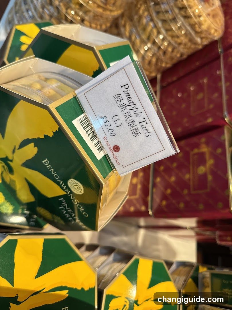 Pineapple Tart Display