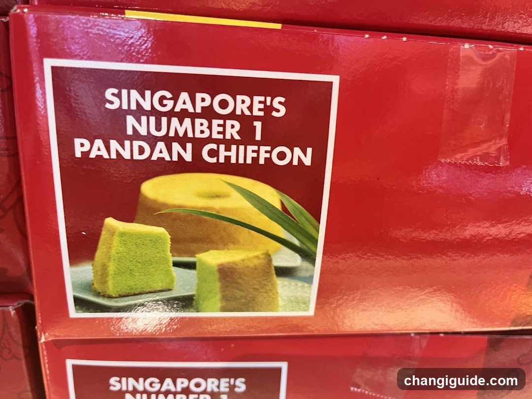 Singapore's Number 1 Pandan Chiffon Box