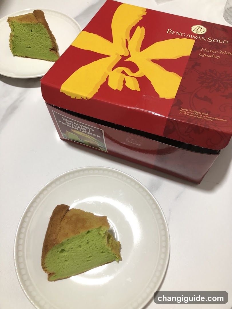 Bengawan Solo Matcha Cake