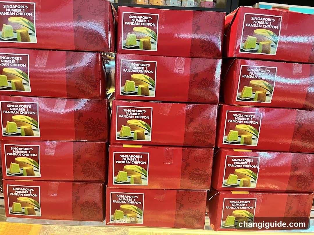 Singapore's Number 1 Pandan Chiffon Boxes
