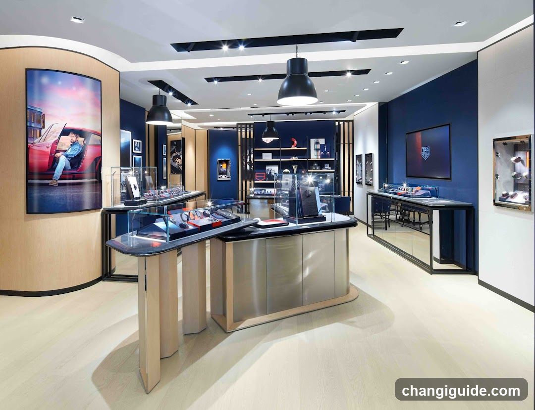 Luxury Watch Store Interior