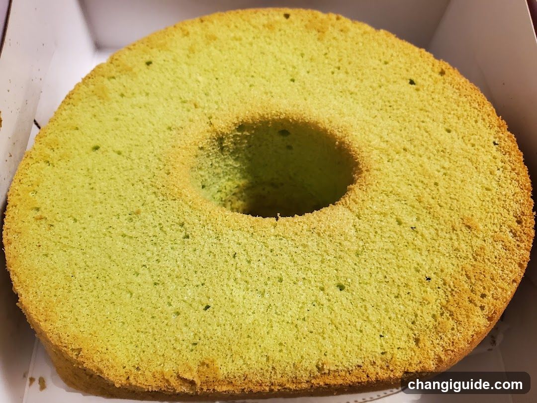 Green Sponge Cake