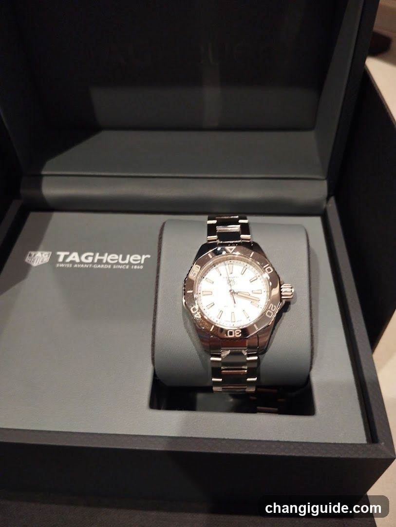 TAG Heuer Watch Display