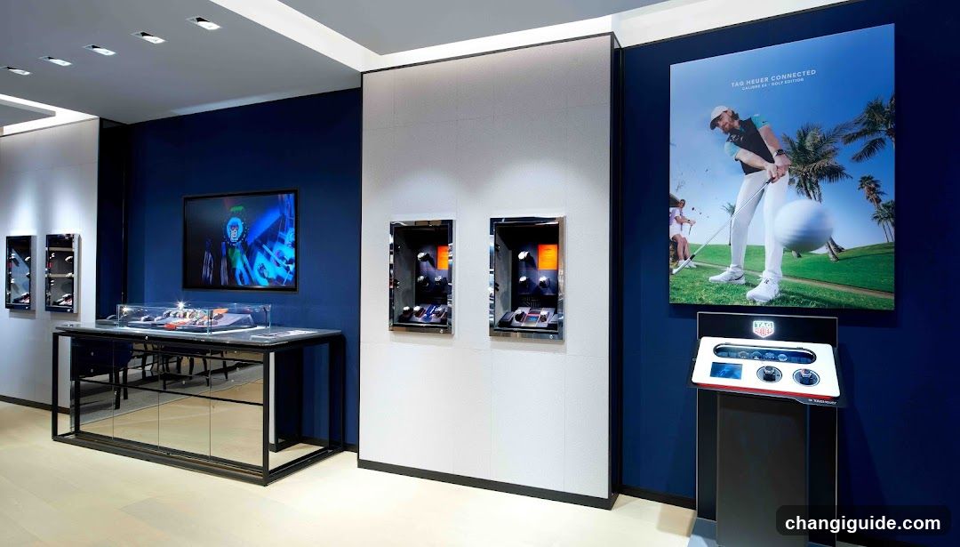 Luxury Watch Display Interior