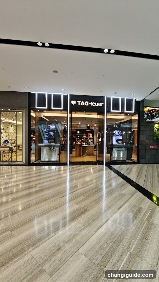 TAG Heuer Boutique – Watches of Switzerland Jewel Changi