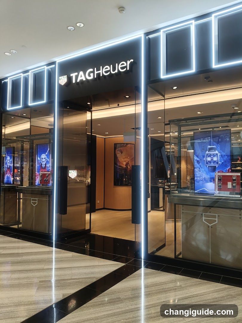 TAG Heuer Boutique – Watches of Switzerland Jewel Changi