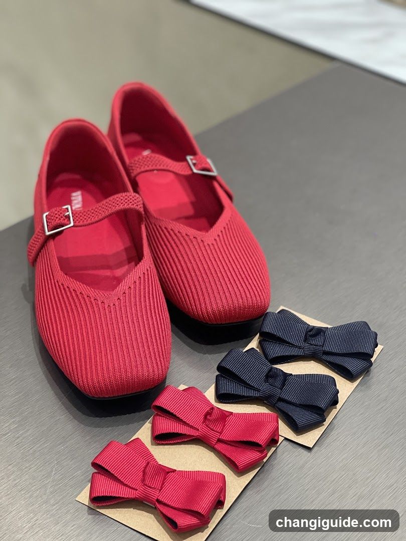 Red Shoes and Bow Ties Display