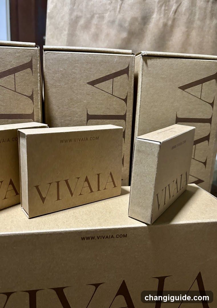 Vivaia Product Packaging