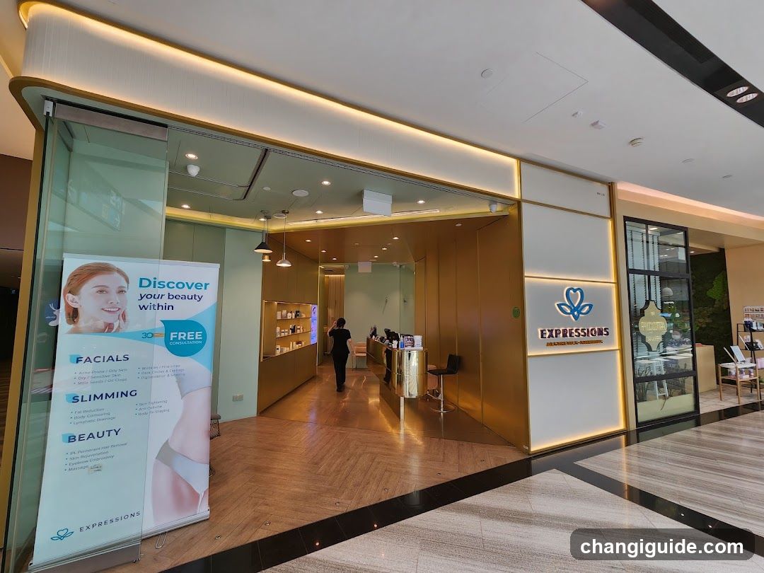 Expressions Beauty Salon Entrance