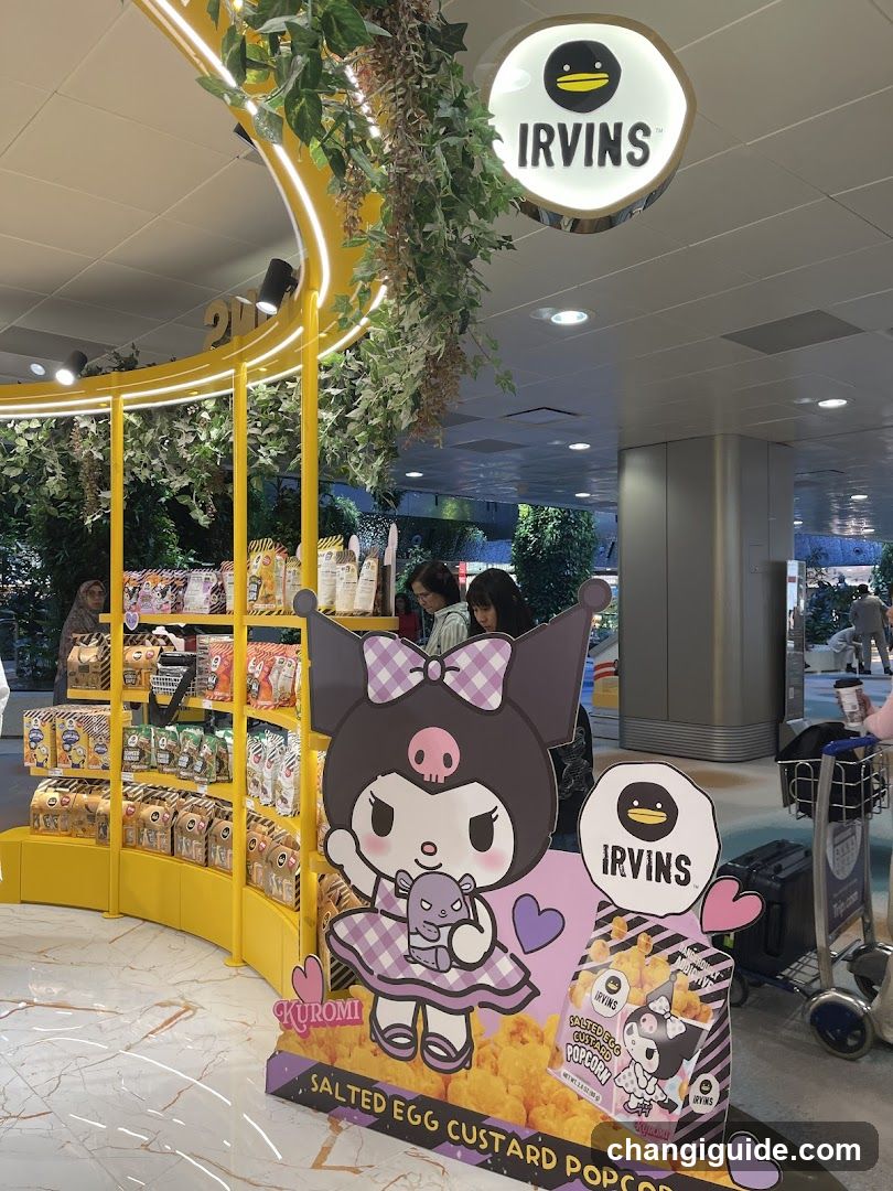 Irvin's Popcorn Shop Interior Display