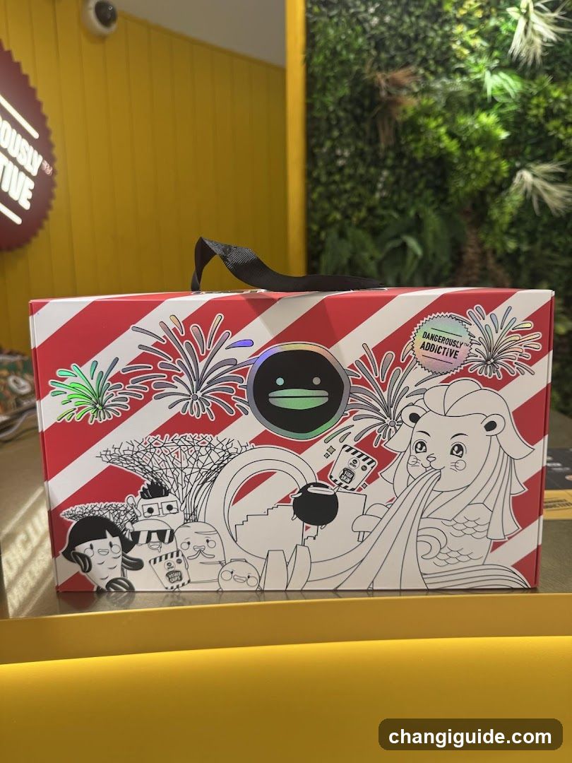 Product Box with Illustrations