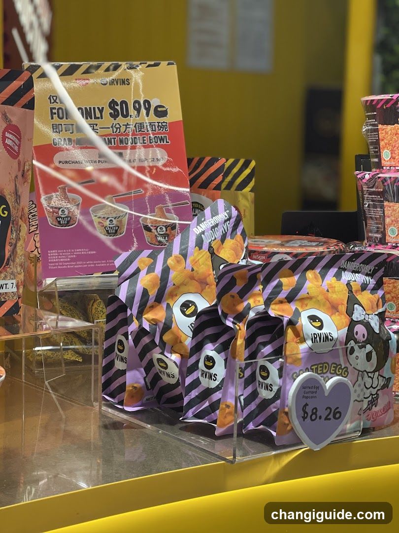 Irving's Snack Display