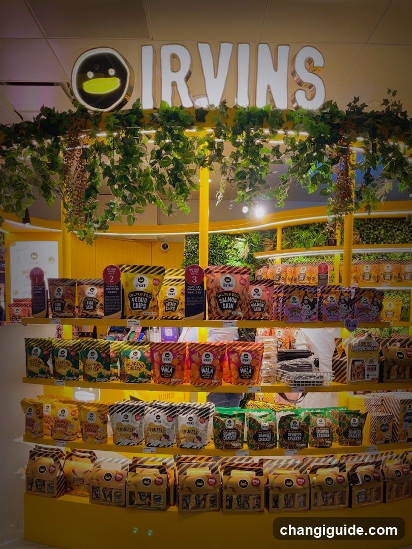 Irving's Snack Display