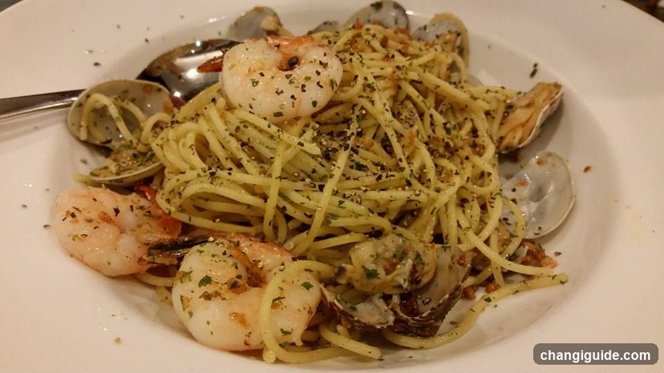 Shrimp and Clam Pasta