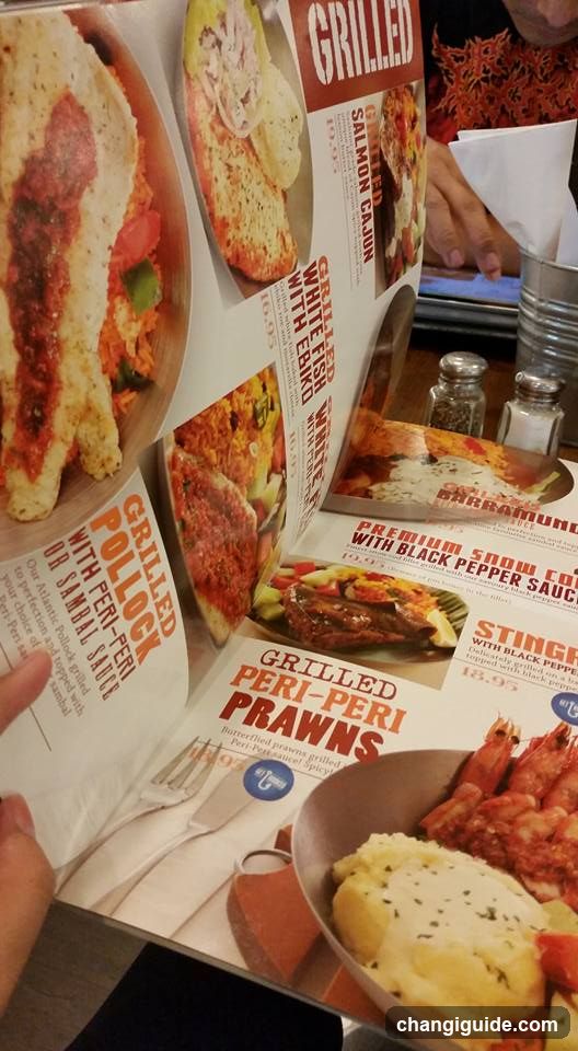 Restaurant Menu Display