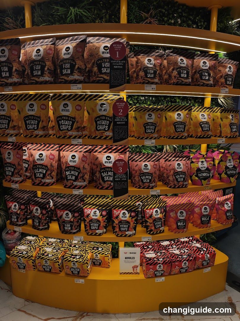 Irvins Snack Display