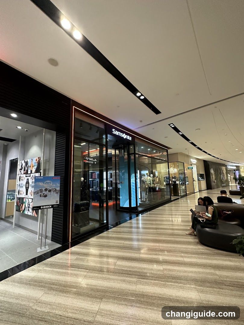 Shopping Mall Corridor Interior