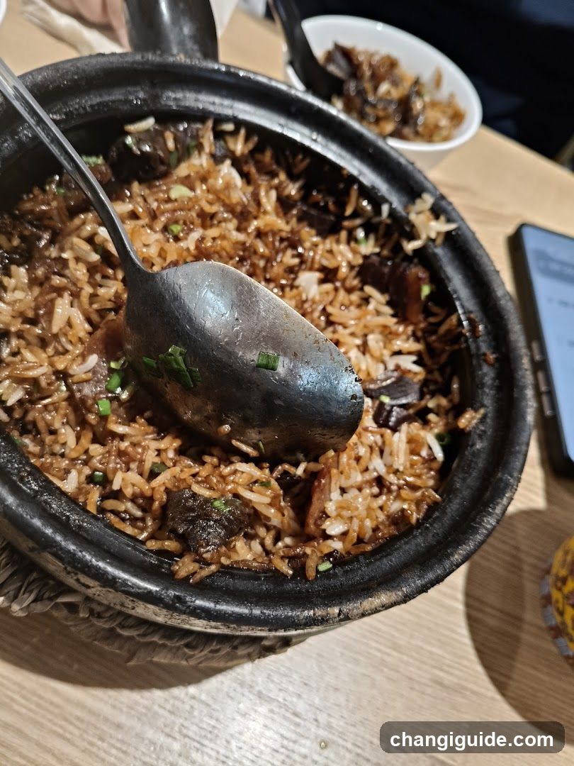 Clay Pot Rice Dish