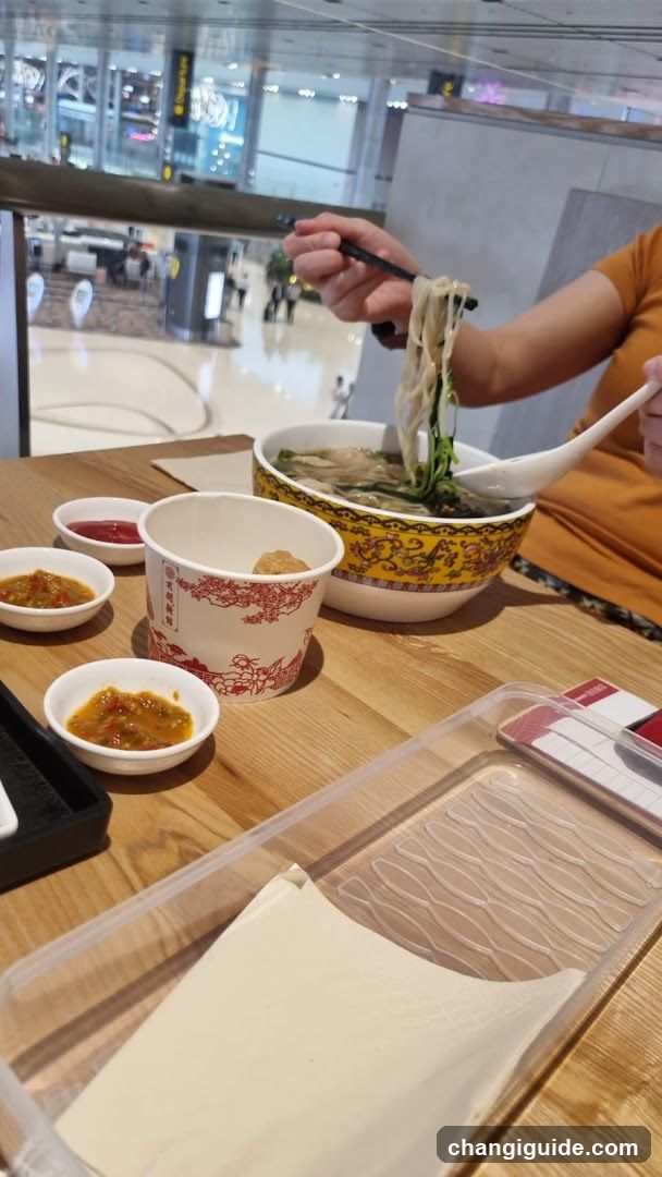 Noodle Bowl at Mall Food Court