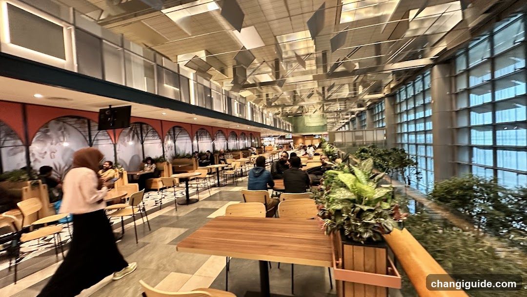 Airport Cafeteria Interior