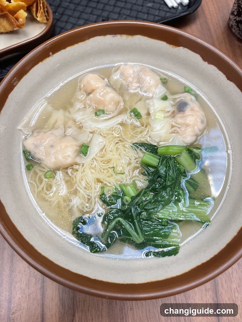 Wonton Noodle Soup Bowl