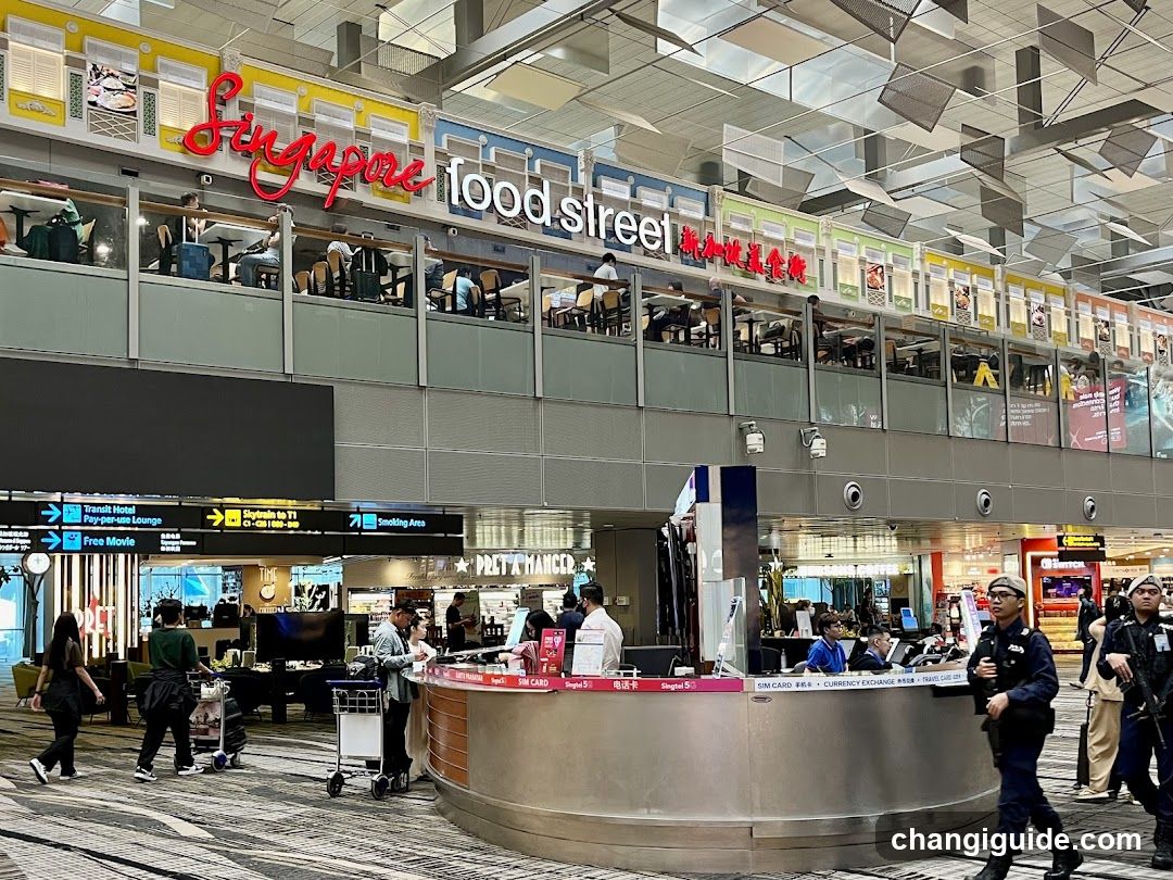 Singapore Food Street Interior