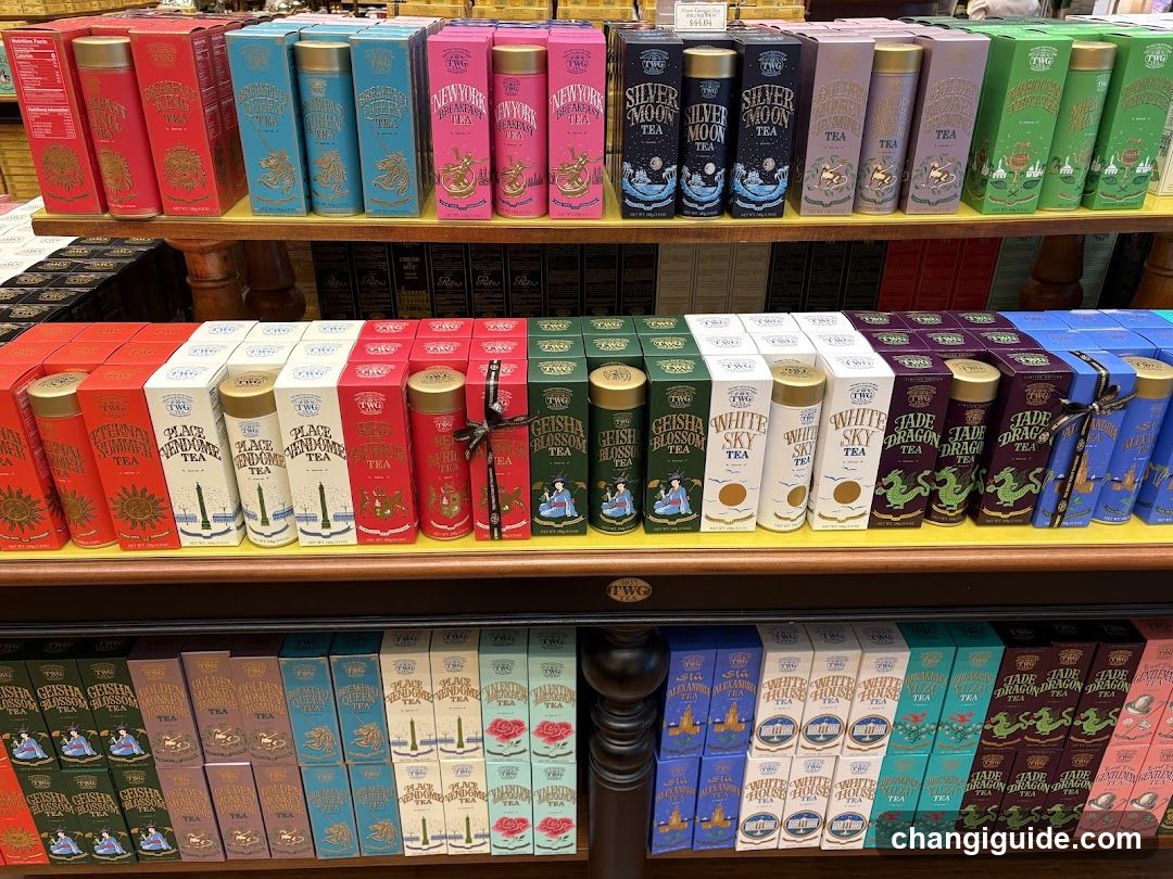 Tea Shop Interior Display