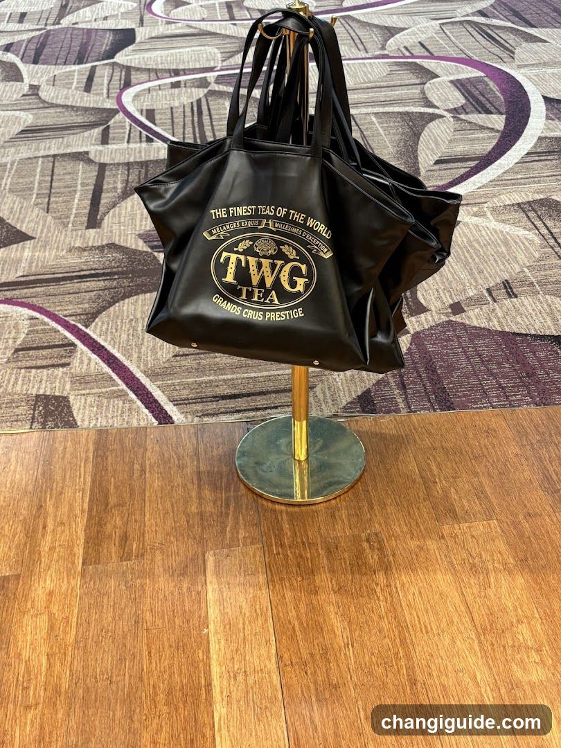 TWG Tea Tote Bag Display