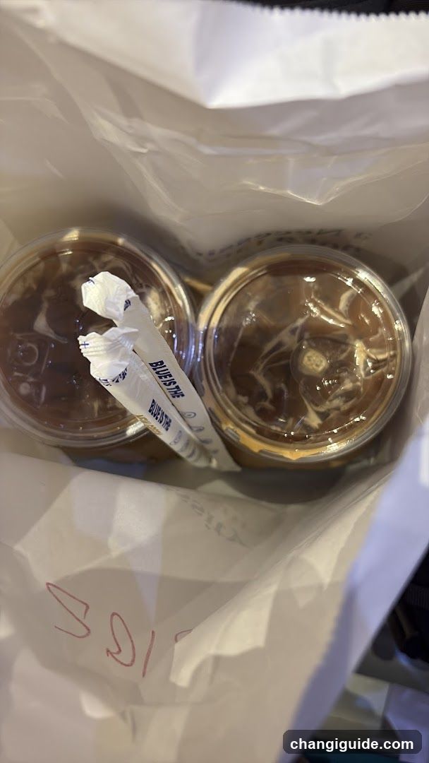 Iced Coffee in Bag