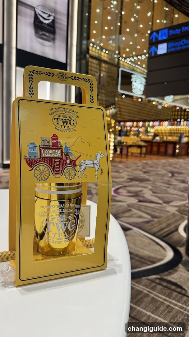 TWG Tea Product Display