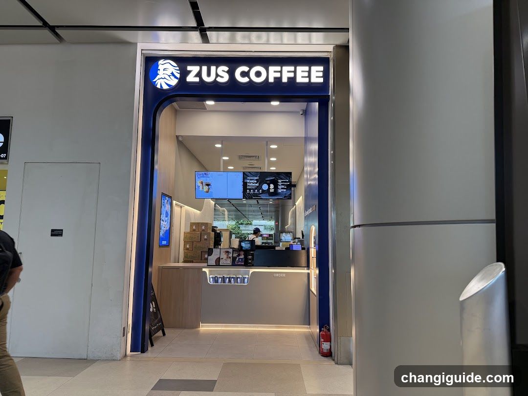 ZUS Coffee - Terminal 4, Singapore Changi Airport (Arrival Hall)