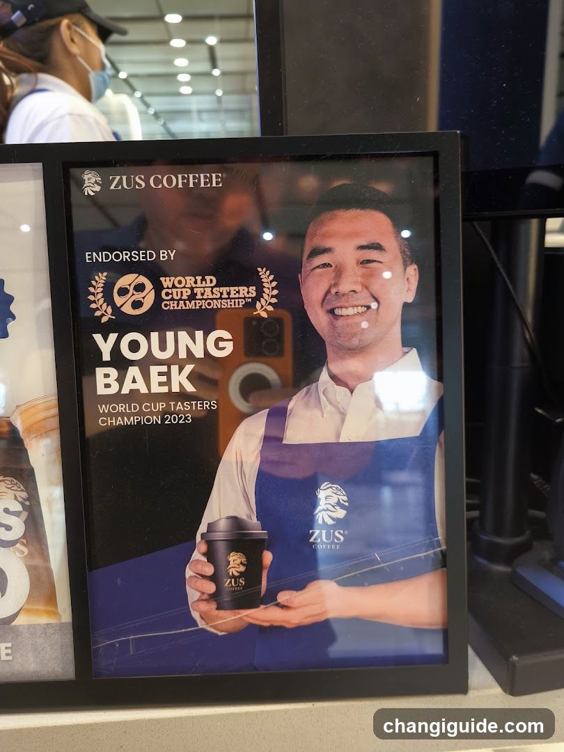 Zus Coffee Endorsement Poster