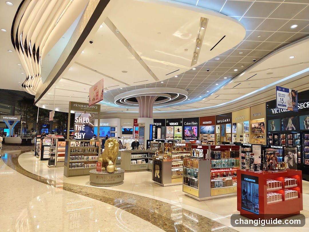 Luxury Perfume and Cosmetics Store Interior