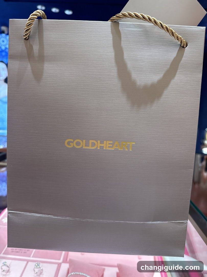 Goldheart Jewelry, Changi Airport Terminal 3 Departure Hall