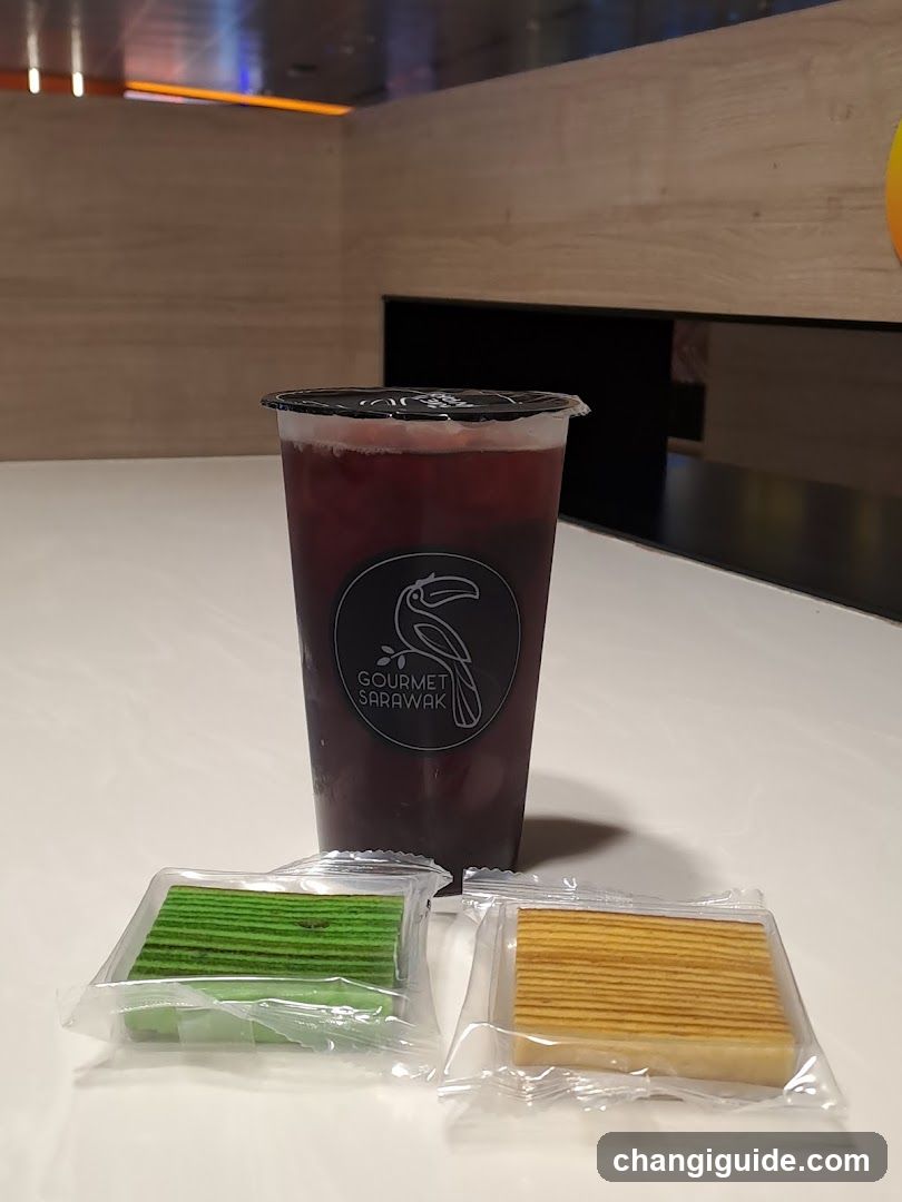 Gourmet Sarawak Drink and Pastries