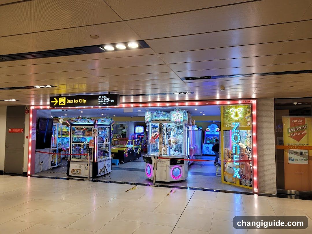 Arcade Game Store Entrance