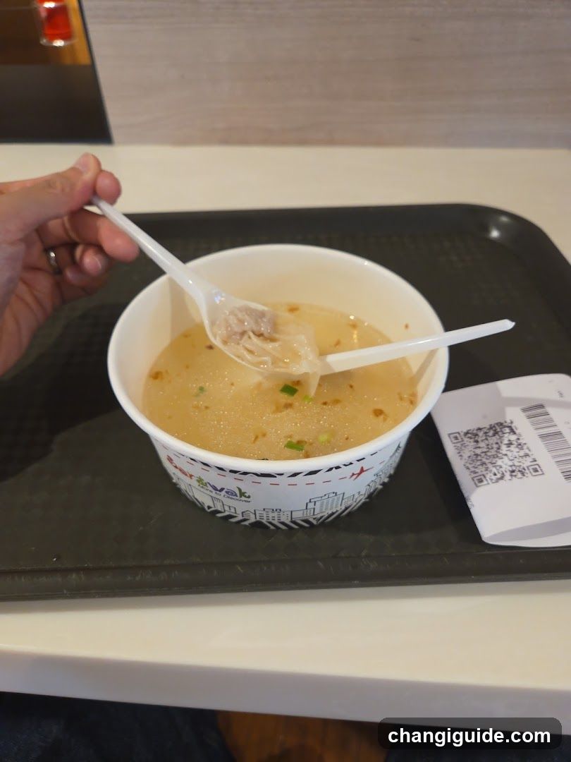 Soup Bowl with Chopsticks