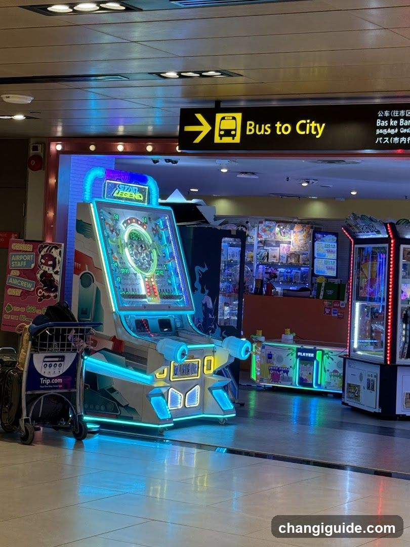 Airport Arcade Area