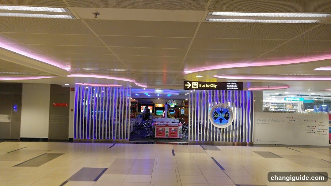 Arcade and Transit Hub Interior