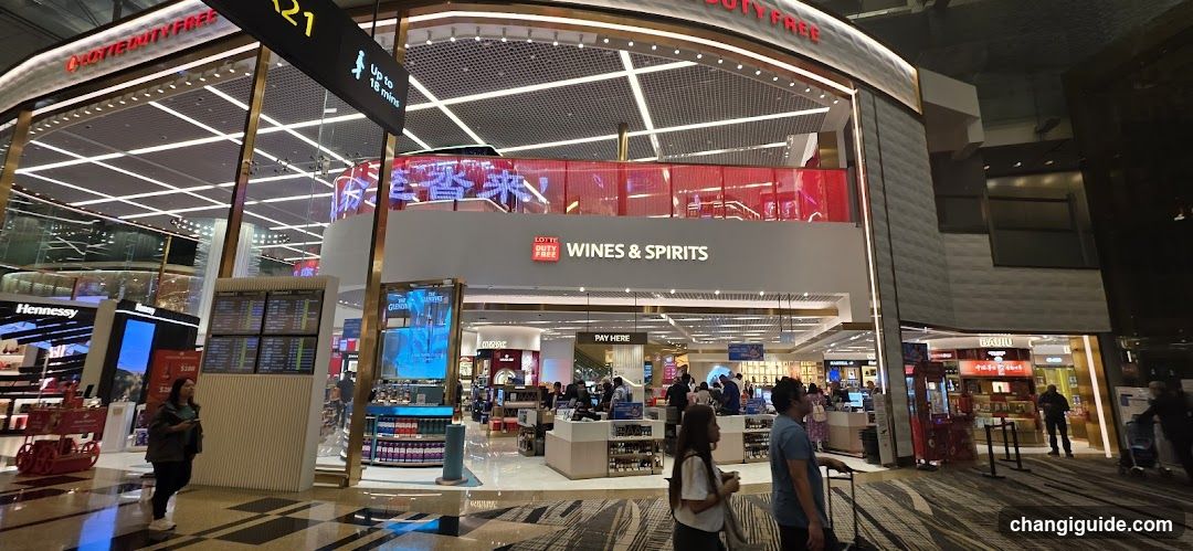 Airport Duty-Free Shop Interior