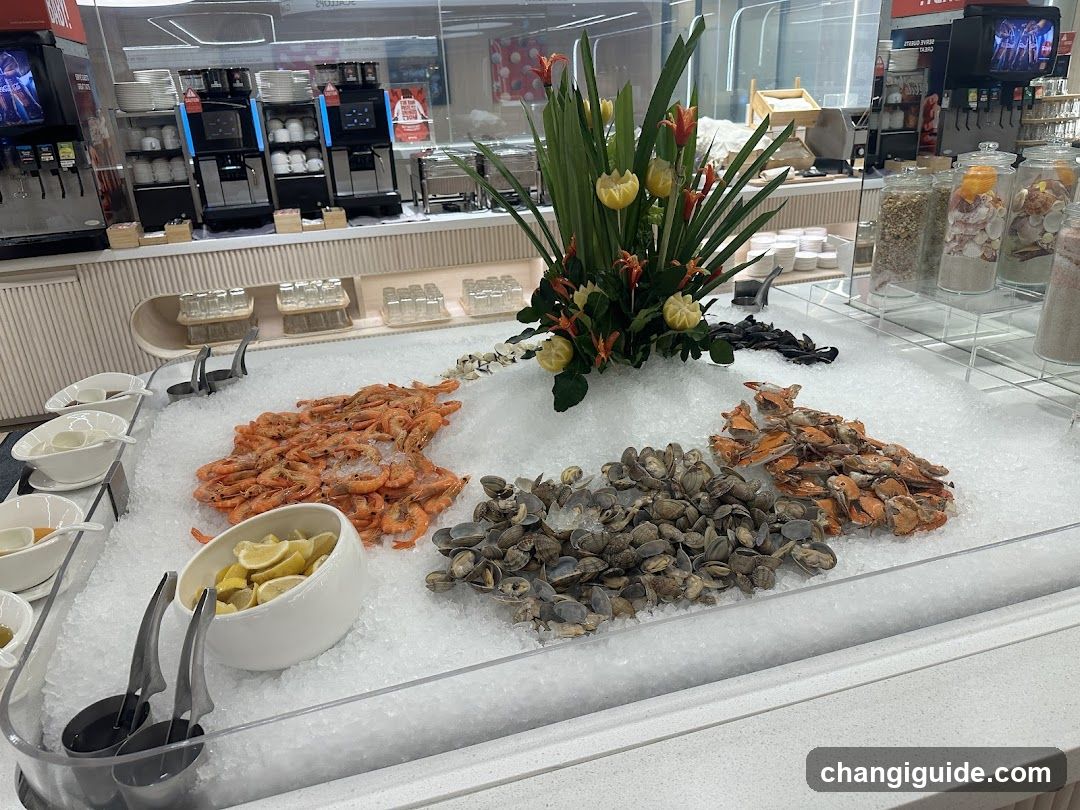 Seafood Buffet Display