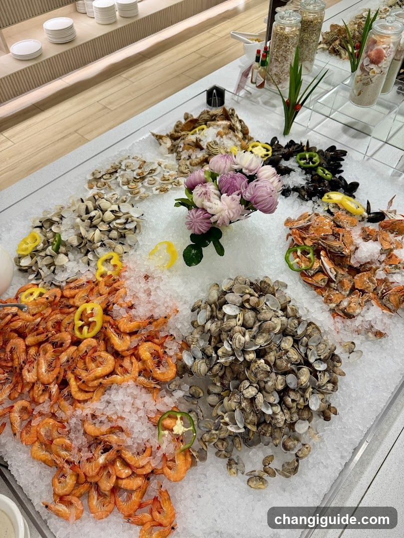 Seafood Buffet Display