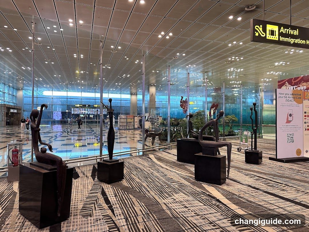 Airport Arrival Hall Interior