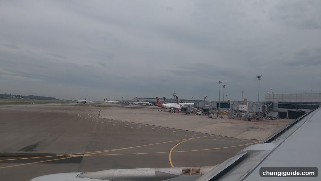 Airport Tarmac View from Window