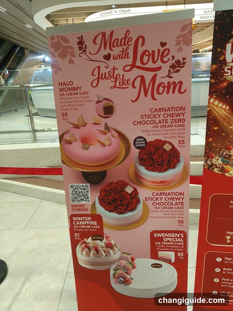 Ice Cream Cake Display Stand